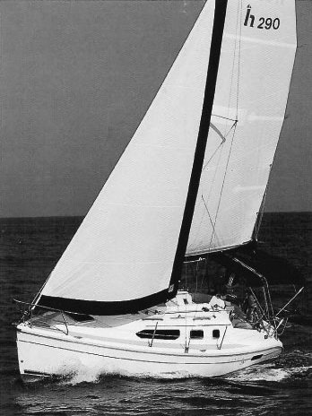 sailboatdata.com - hunter 290 sailboat