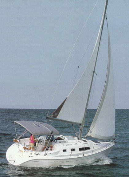 hunter 306 sailboat