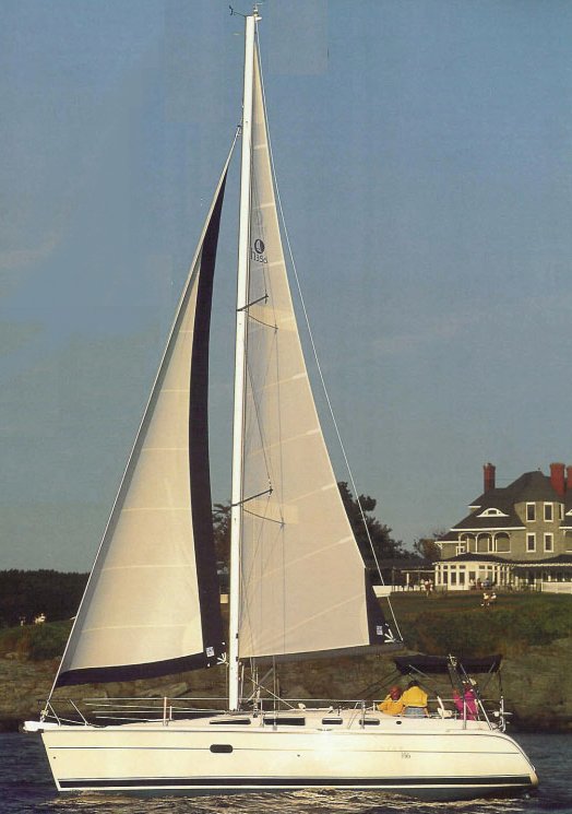 hunter 356 sailboat