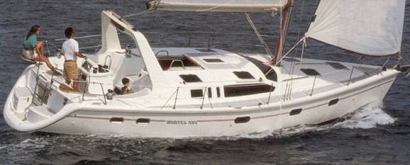 hunter 430 sailboat