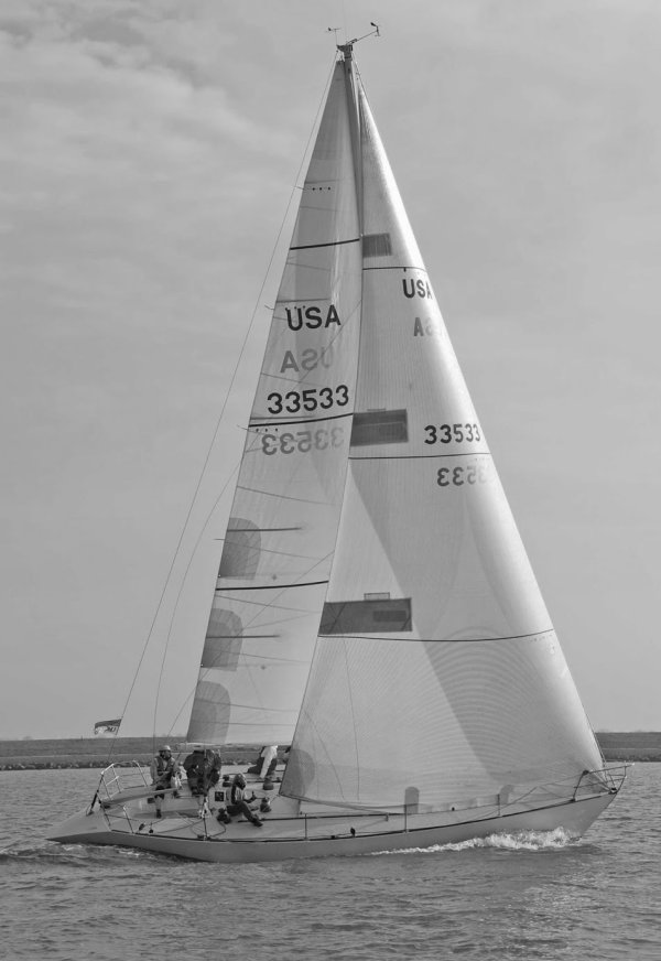 41 sailboat