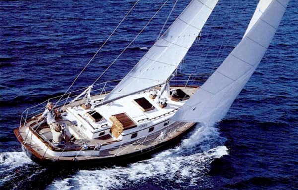43 foot sailboat