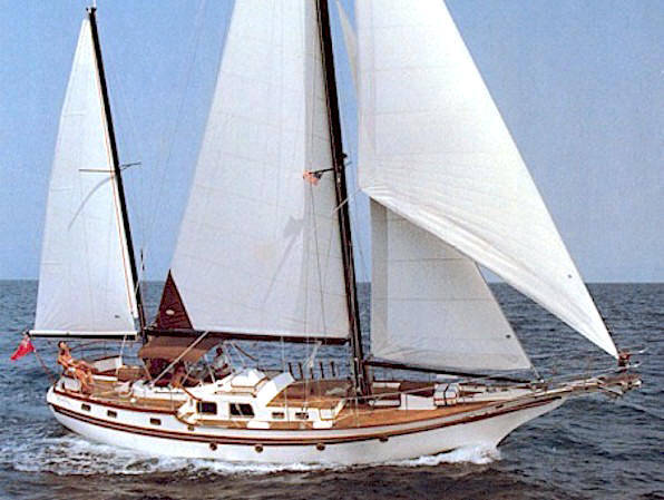 47 foot sailboat