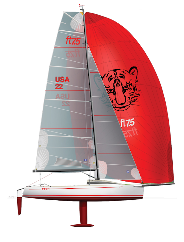 flying tiger 7.5 sailboat