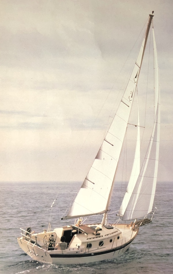 pacific seacraft sailboat named drifter