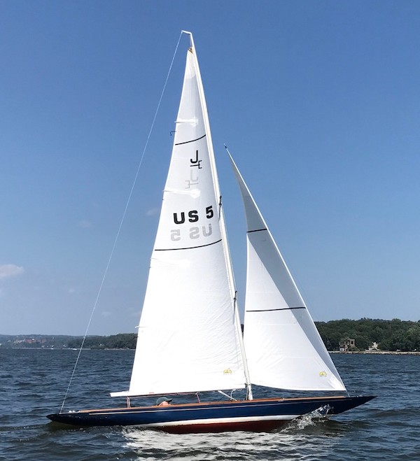 mini j class sailboat