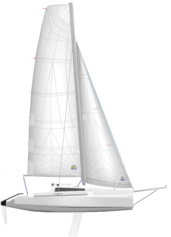 corsair 760 sailboat