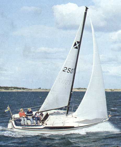 77 ft sailboat