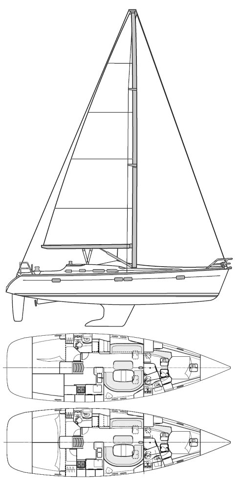 BENETEAU 473 - sailboatdata