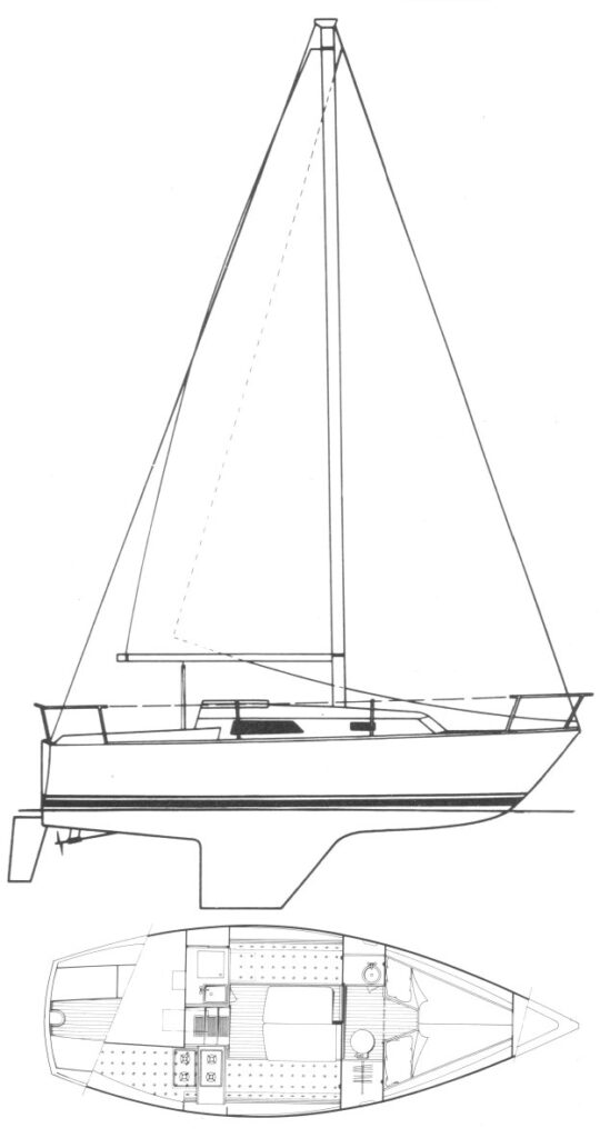 cal 2 25 sailboat review