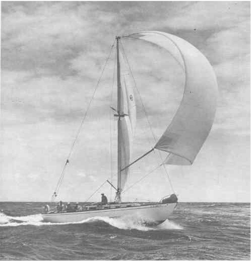 cal 40 sailboat data