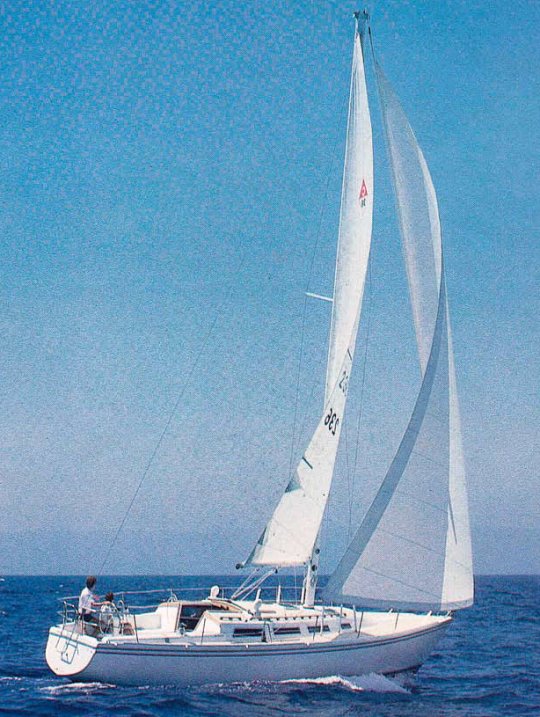 CATALINA 36 - sailboatdata