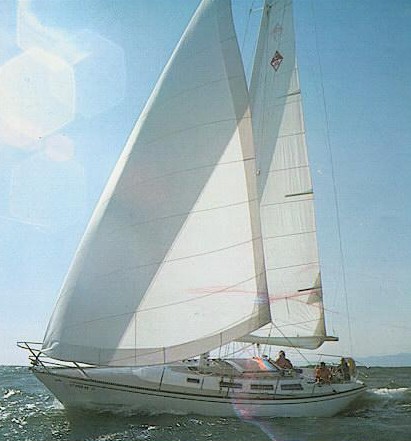 38 catalina sailboat