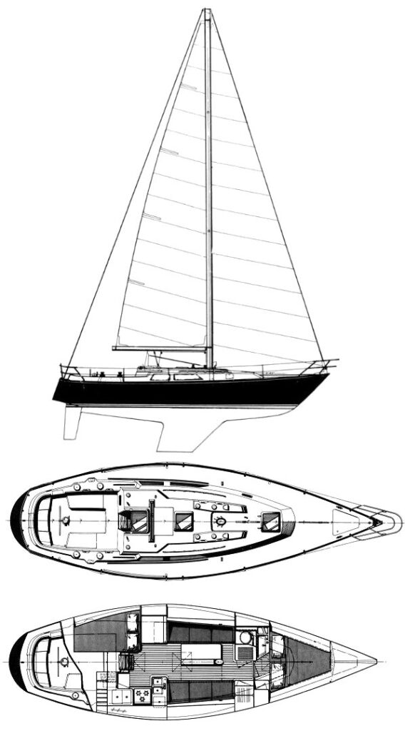 c&c 37 sailboat data