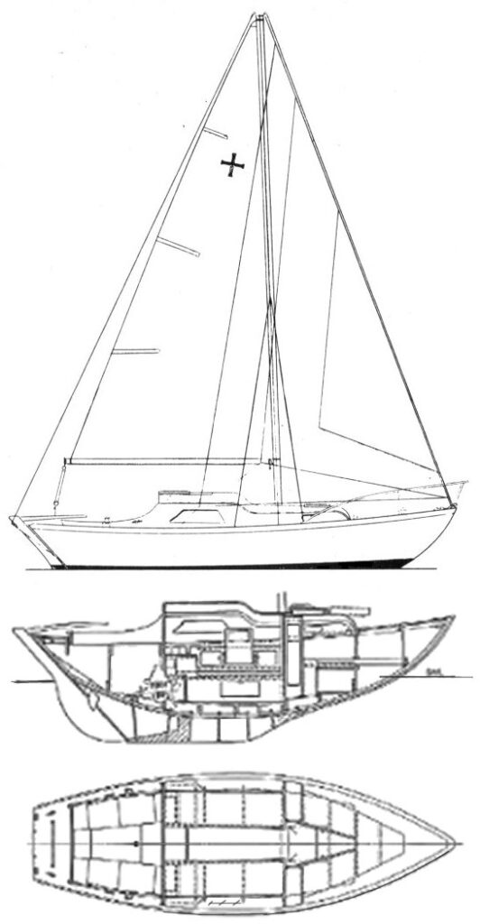 CARAVEL 25 (CHEVERTON) - sailboatdata