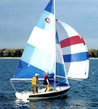 rigging a cl16 sailboat