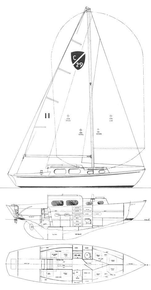 columbia 29 sailboatdata