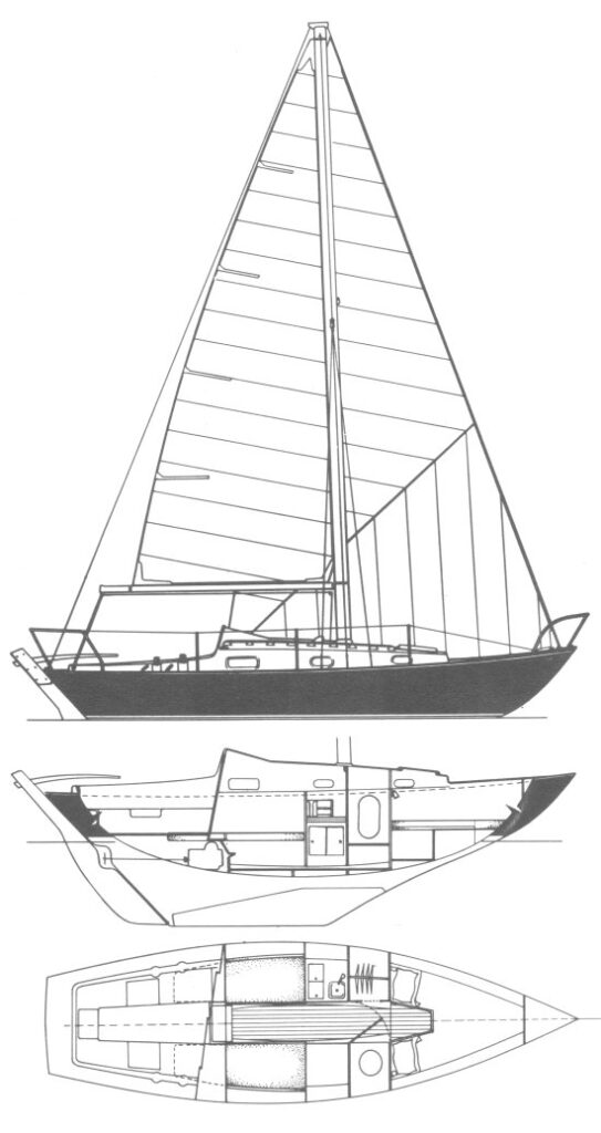 contessa 26 sailboat data