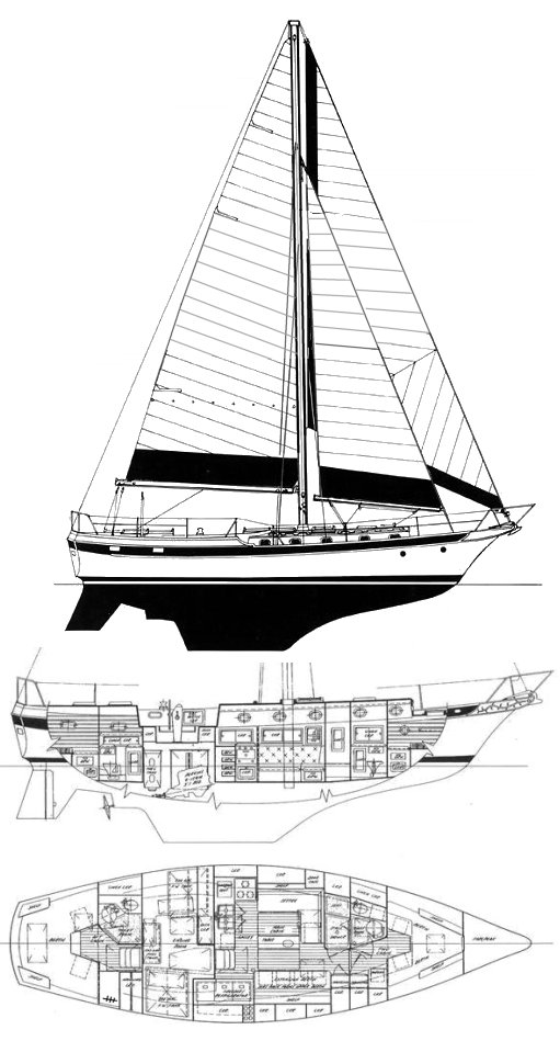 csy 44 sailboat data