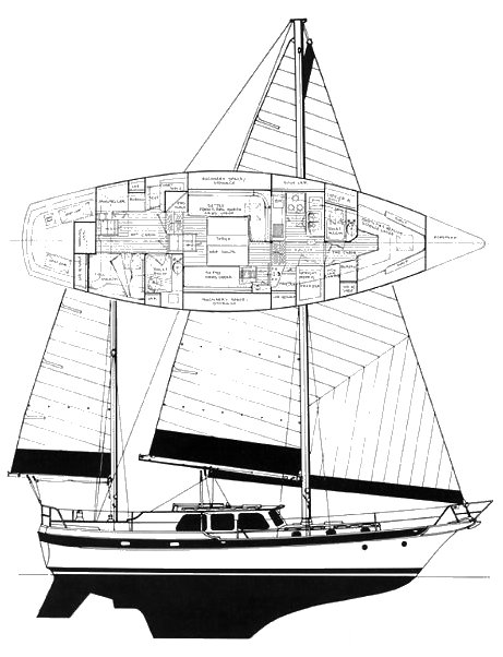 csy 44 sailboat data