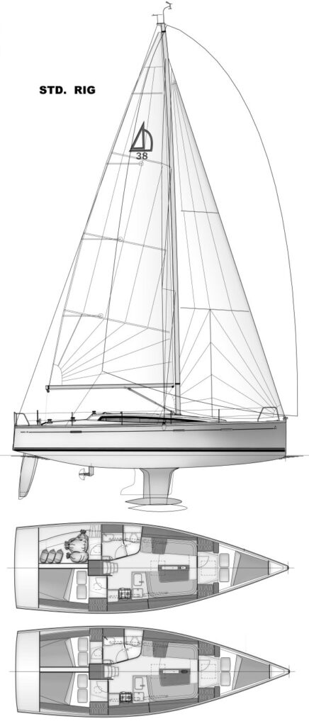 Dehler 38 on sale