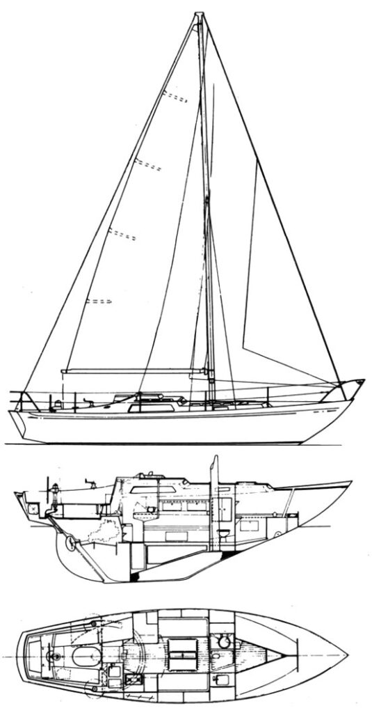 nicholson 32 sailboat data