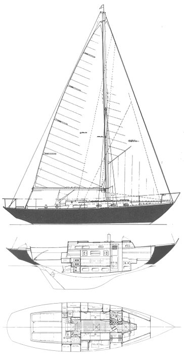 invader 36 sailboat for sale