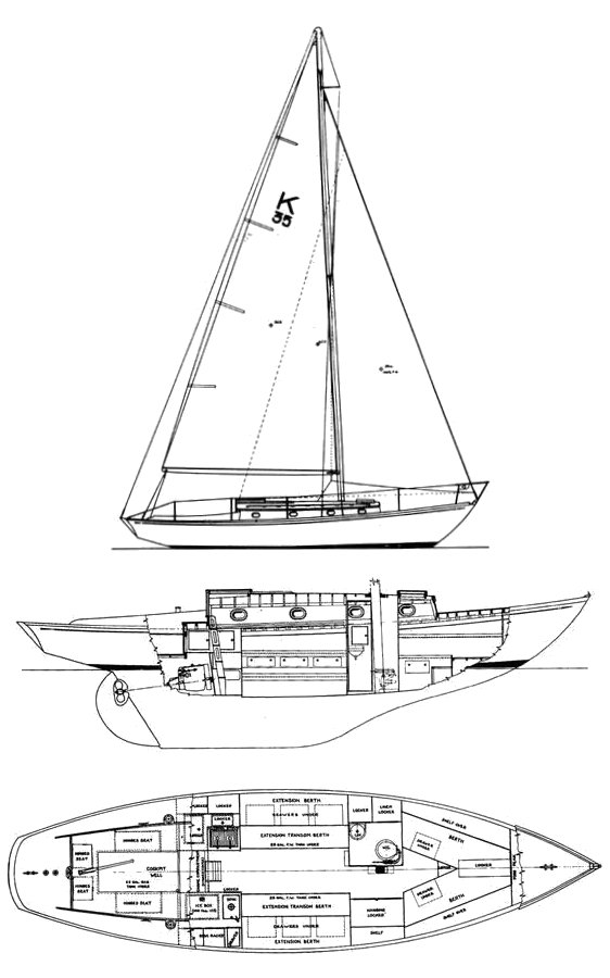 knutson 35 sailboat
