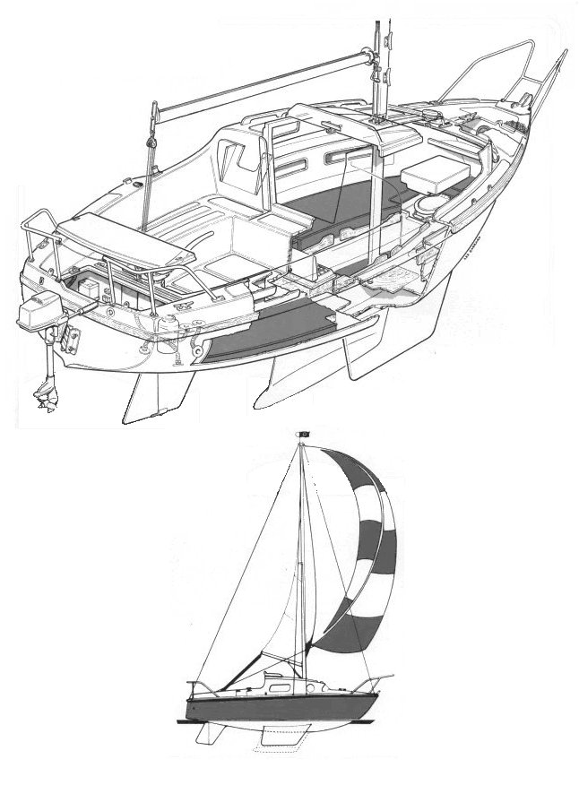 leisure 17 sailboat data