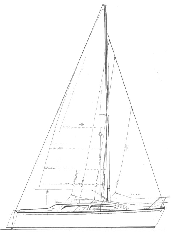 MARAUDER 8.4 - sailboatdata