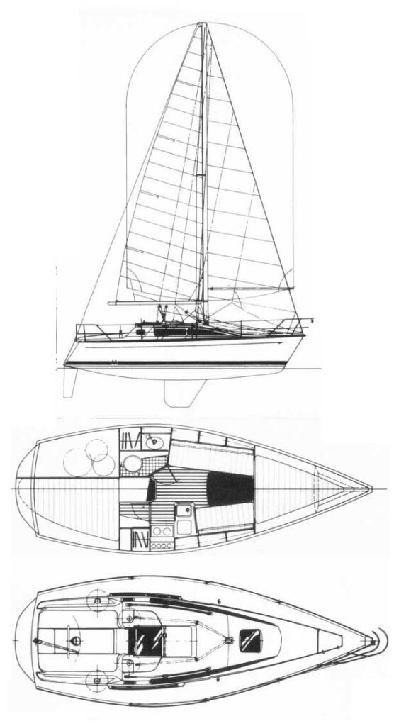 mirage 275 sailboat