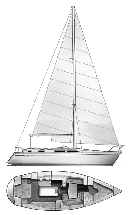 moody 38 sailboat data