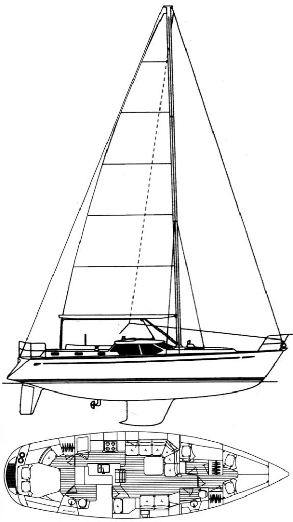 oyster 45 sailboat data