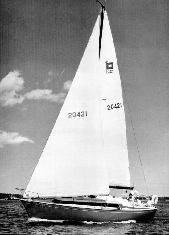 pearson 323 sailboat data