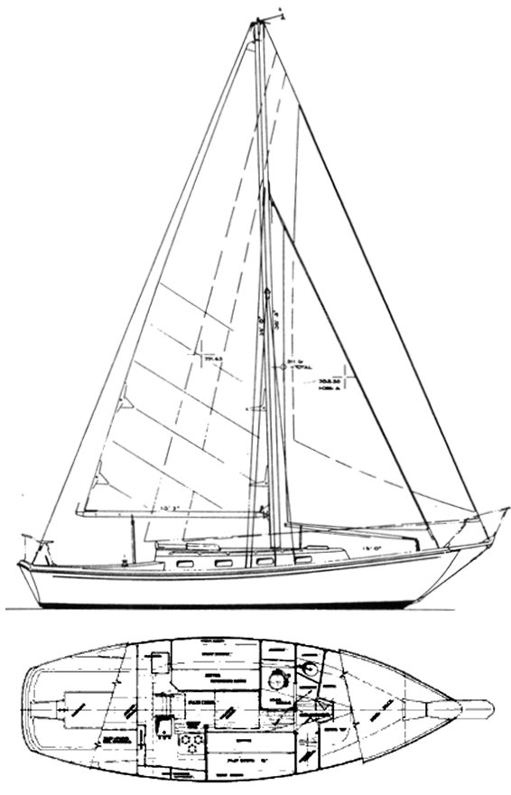 allied seawind ii sailboat data