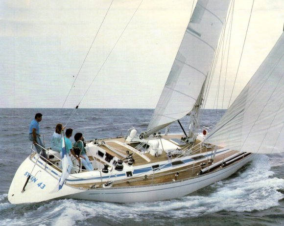 swan 43 sailboat