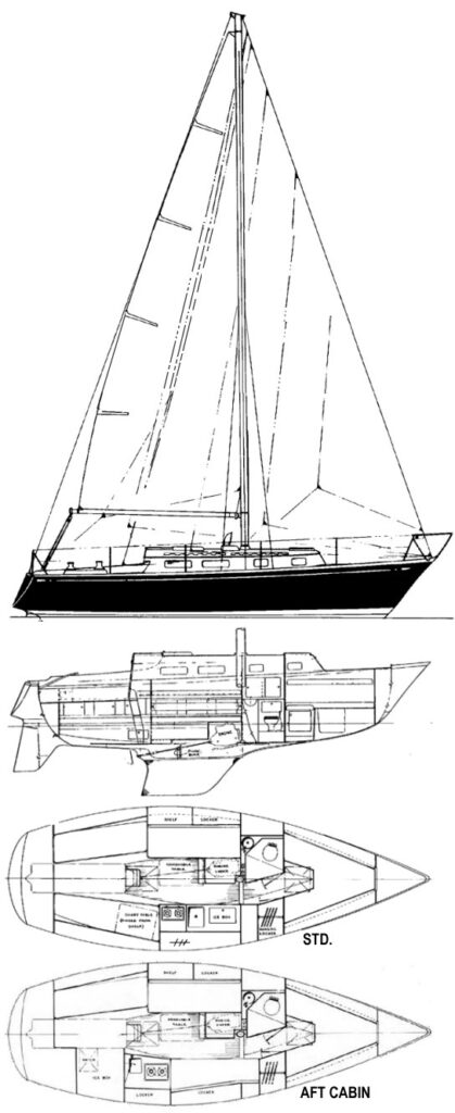 tartan 30 sailboat