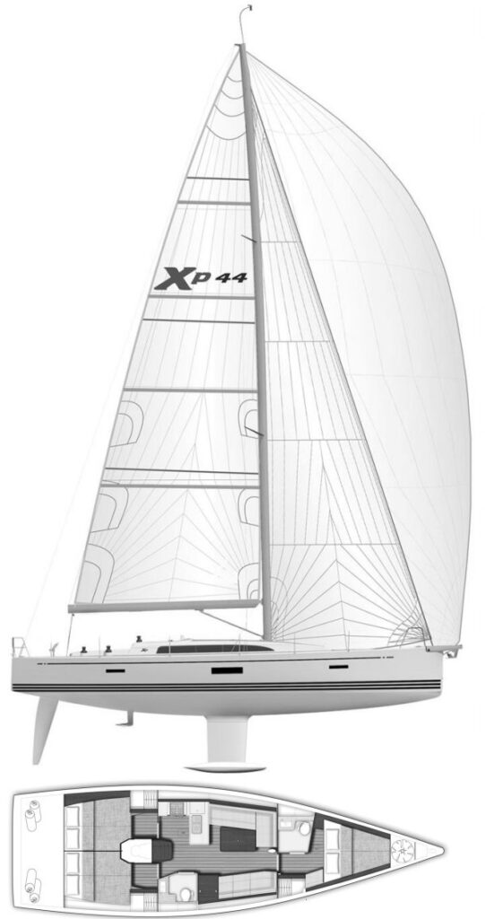 xp44 sailboat data